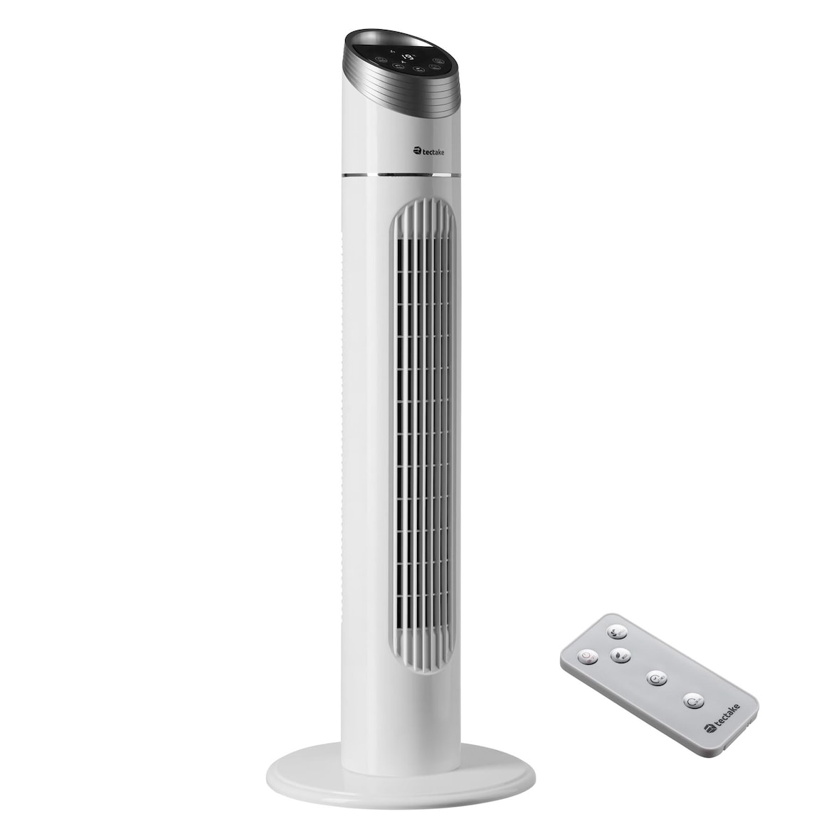 tectake Ventilatore a torre 90 cm - bianco - 403922