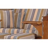 thumbnail of Strandkorb - bene living - Schleswig Pinie Zweisitzer - PE mokka - Modell 557