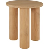 thumbnail of tectake Table d'appoint ronde SISI avec pieds en bois massif - Chêne clair - 405954