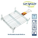 thumbnail of San Ignacio LA DEHESA - Grelha Dupla Zincada 40 x 40cm