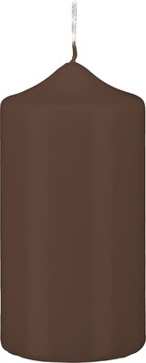 thumbnail of 12 Stumpen Kerzen Spitzkopf Mocca 70 x Ø 50 mm