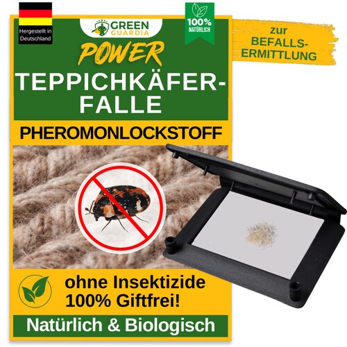 Green Guardia Teppichkäfer Falle mit Pheromon-Lockstoff: 1