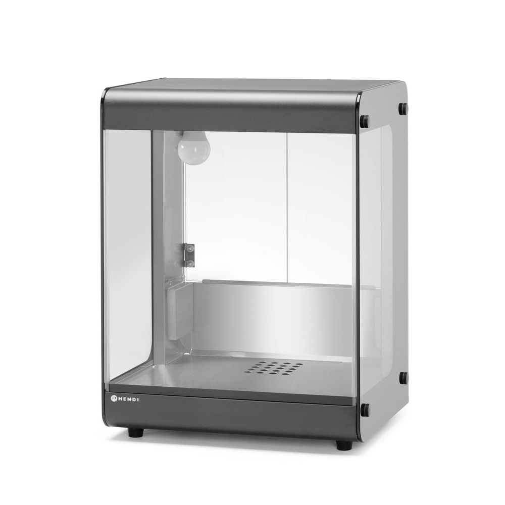 HENDI Nacho-Wärmer, Schwarz, 220-240V/500W, 400x344x(H)525mm