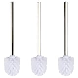 thumbnail of WENKO WC-Bürste mit Edelstahlstiel Glänzend 3er Set, Ø 8 x 35 cm