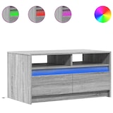 thumbnail of vidaXL LED-Couchtisch Grau Sonoma Holzwerkstoff