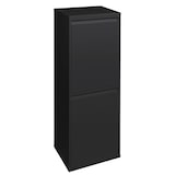 thumbnail of ARREGUI Basic CR206-B Cubo de basura y reciclaje de acero de 2 cubos, mueble de reciclaje, 2 x 17 L (34 L), negro