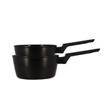 thumbnail of Set De 2 Casseroles - Menastyl - 6020298 - Aluminium - 18 Et 20 Cm - Tous Feux Dont Induction