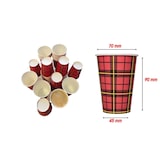 thumbnail of Kaffeebecher – TO GO 180 ml, 7,5 oz Einweg Coffee to Go Becher (20 x 50) - 1000 Stk.