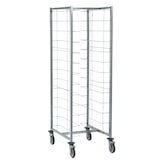 thumbnail of Tournus-dienbladenafruimwagen / cafetaria-afruimwagen met 12 inschuifposities (in de lengte geplaatst) voor dienbladen van 400 - 480 mm breed.