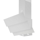 thumbnail of Wiggo WE-D633G(W) - Schuine Afzuigkap - 60cm - Wit Triple Glas