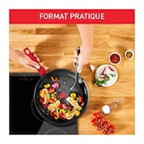 thumbnail of Tefal Poele 24 Cm, Induction, Revetement Antiadhésif, Forme Profonde, Poignée Ergonomique, Fabriqué En France, Daily Expert C