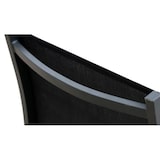 thumbnail of METRO PROFESSIONAL Sedia impilabile con braccioli Brindisi, alluminio/tessuto sintetico, grigio scuro