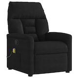 thumbnail of vidaXL Massagesessel Schwarz Mikrofasergewebe