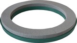 thumbnail of Trocken Steckschaum Kranz 40cm ringförmige Plastikunterlage Trockenblumen Kunstblumen Steckmasse Steckschwamm Blumensteckschaum Ring Floristik Zubehör
