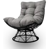 thumbnail of Rijoka Loungestoel Rechthoek – Draaibaar 360 Graden – Zwart