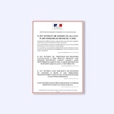 thumbnail of Affichages Obligatoires pour Restaurant (Pack de 8 affichages)