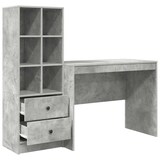 thumbnail of vidaXL Schreibtisch mit Schubladen 2 pcs Beton Grau