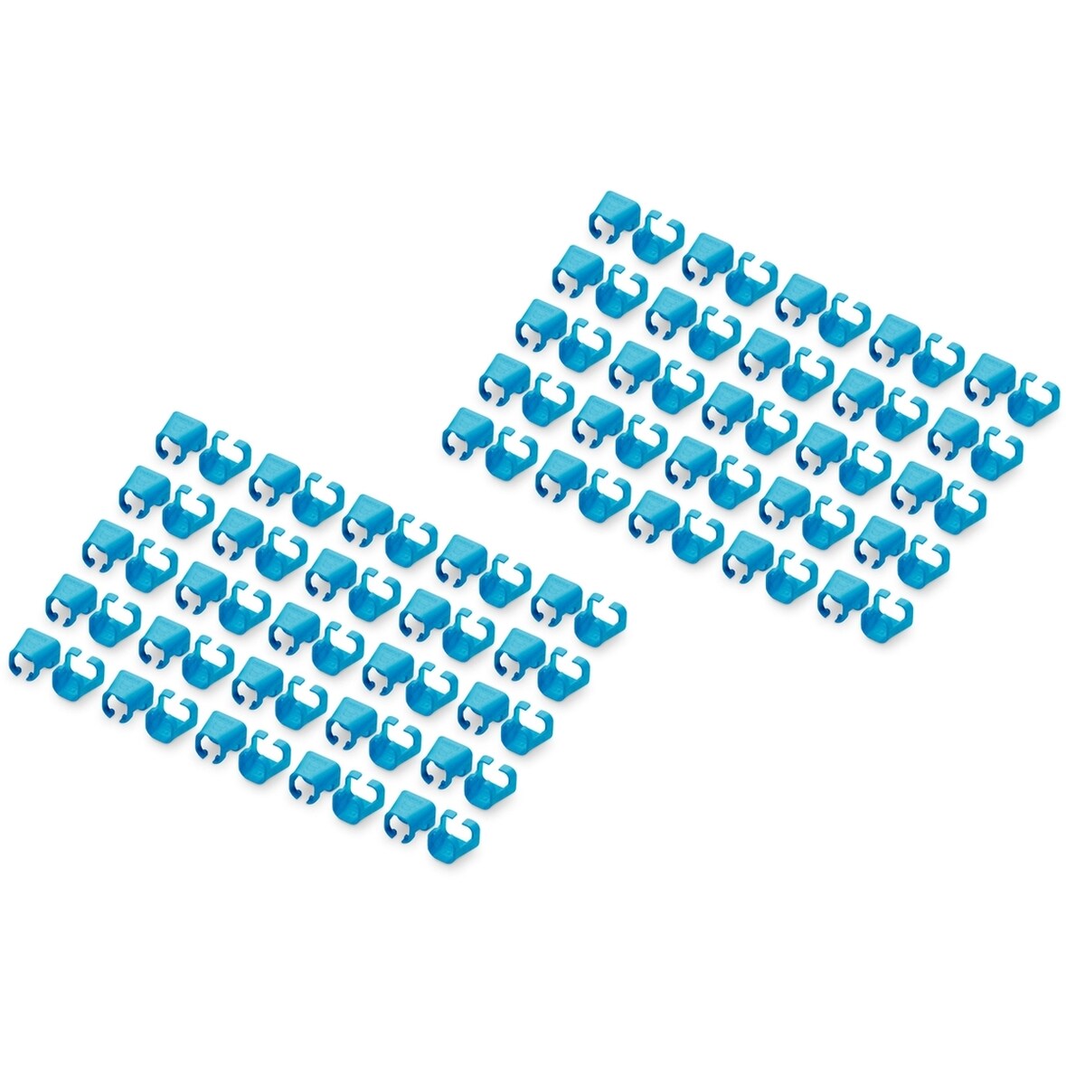 DIGITUS Farbclips für Patchkabel - Blau