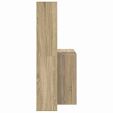 thumbnail of vidaXL Schreibtisch Sonoma-Eiche 138,5 x 55 x 143 cm Holzwerkstoff