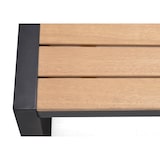 thumbnail of METRO PROFESSIONAL Outdoor-Lounge Ateo 4-tlg., Alu/Eukalyptusholz, 2 Einzelsesseln, 1 3-Sitzer Sofa, 1 Couchtisch, mehrfarbig