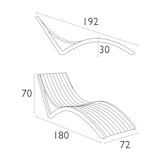 thumbnail of SIESTA EXCLUSIVE Pack de 2 Tumbonas Slim Blanco