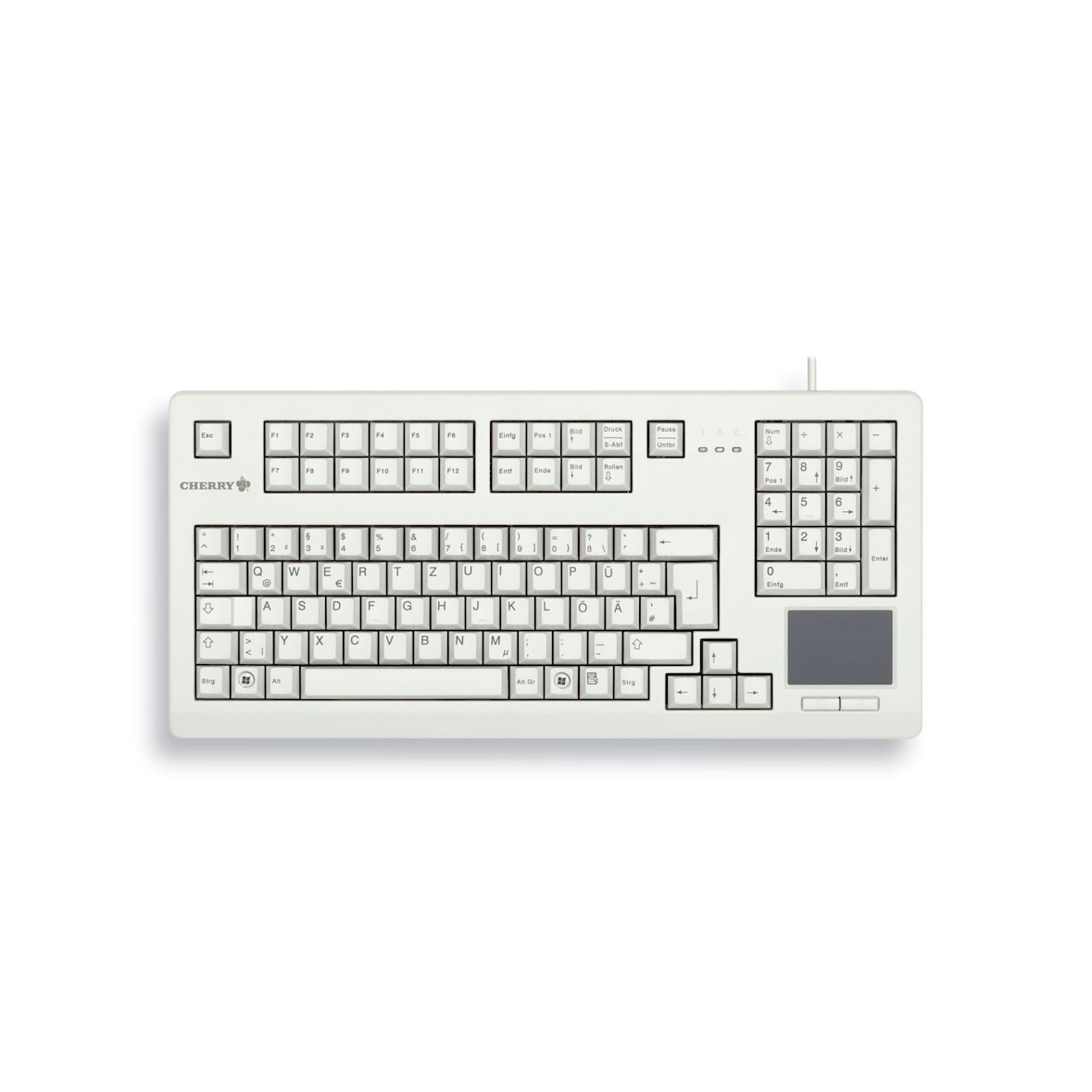 CHERRY G80-11900 TOUCHBOARD hellgrau