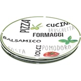 thumbnail of Grote Pizzaborden Italia ø 30CM - Rood en Groen - Italiaanse Prints - Set van 2