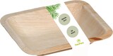 thumbnail of Deinpack 50 Palmblatt Teller eckig 16x13x3cm