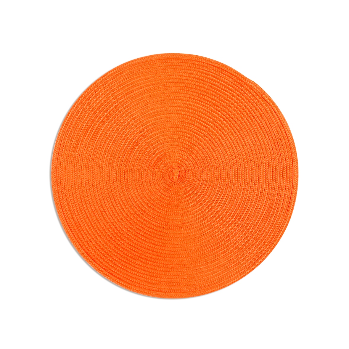 Excelsa lot 6 napperons Round plastique 36 cm orange