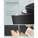 thumbnail of Helloshop26 - Pattumiera da cucina da 50 litri pattumiera a pedale in metallo con coperchio grande e alta nera 12_0007193