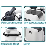 thumbnail of Depuradora de arena INTEX Krystal Clear 5.700 l/h 0,25 hp