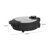 thumbnail of Gaufrier  WA 1365 CB usage non-intensif Bomann