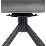 thumbnail of Esszimmerstuhl Westport Samt grau