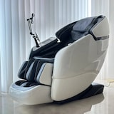 thumbnail of Luxus 4D Ganzkörper Massagesessel mit intelligenter SL-Schiene, Wärmetherapie, Bluetooth & Tiefenmassage Weiß L155xB76xH116cm /GH-G6Bai/