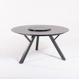 thumbnail of Mesa de exterior, Redonda, Alumínio, Cor Antracite, Mesa: 135 cm de diâmetro