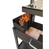 thumbnail of IMOR® Barbacoa con Brasero para Carbón y Leña Modelo LENAGRILL, V‑GRILL