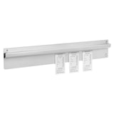 thumbnail of METRO PROFESSIONAL Kassabonhouder, roestvrij staal, 8 x 50 x 2 cm, kogelklemsysteem, zilver