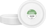 thumbnail of MONOUSO - Prato de Cartão Redondo Branco Ø26cm 250g/m² (50 Uds)