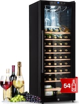thumbnail of Klarstein Barossa 54 Uno Weinkühlschrank 155 L 54 Flaschen  Glastür Touch LED Schwarz