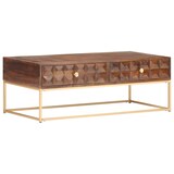 thumbnail of vidaXL Couchtisch 112x50x40 cm Massivholz Mango