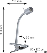 thumbnail of Paulmann Klemmspot Finja  Chrom matt 230V GU10 95426