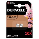 thumbnail of 20x Duracell Uhrenbatterie D357 1,55V 190mAh AgO