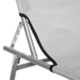 thumbnail of Outsunny tumbona de jardín plegable con toldo desmontable y regulable respaldo reclinable para terraza acampada al aire libre 187x58x36 cm