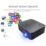 thumbnail of Videoprojecteur Android Full HD 1080P 2000 Lumens Son Qualité Cinéma Portable YONIS