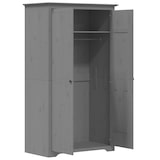 thumbnail of vidaXL Kleiderschrank BODO Grau 99x53,5x173 cm Massivholz Kiefer