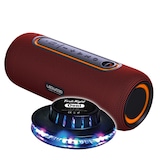 thumbnail of Enceinte Nomade LEDWOOD XTREM140 LD-XT140BT-RED, 100W / 10W RMS, Bluetooth 5.0, TWS - Etanche IPX5, Autono. 6H, Jeu Lumière Ovni