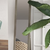 thumbnail of HOMCOM espejo de cuerpo entero 37x157 cm espejo de pie espejo de pared forma rectangular con marco de madera decorativo para salón dormitorio pasillo