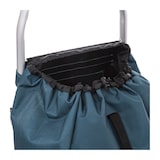 thumbnail of Chariot de courses pliable en Alu 2 Roues Grande capacité 51 L  Bleu pétrole