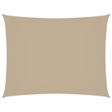 thumbnail of Toldo de vela rectangular tela Oxford beige 5x6 m