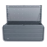 thumbnail of Baúl exterior ultrarresistente gris c/tapa abatible Lifetime